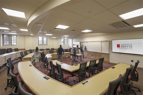 University Of Denver Margery Reed Hall Tiered Classroom Architecture