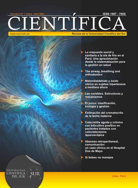 Revista CientÍfica 6 N° 1 By Universidad Científica Del Sur Issuu