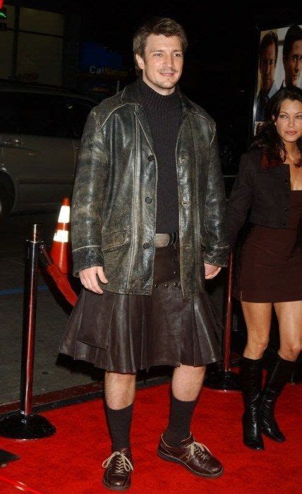 Adam Lambert Leather Kilt Fashion Men In Kilts