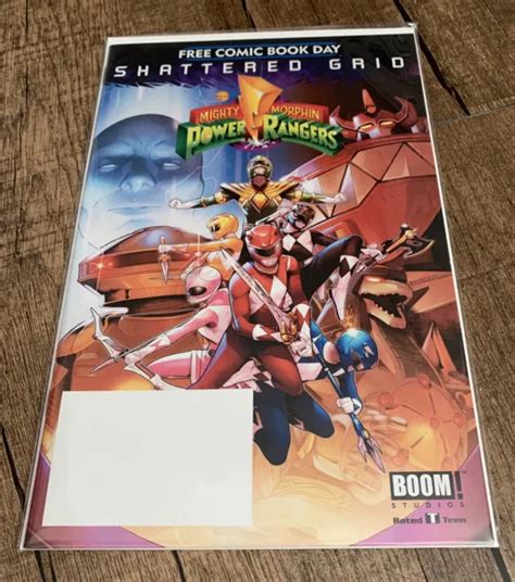 Mighty Morphin Power Rangers Free Comic Book Day Shattered Grid 1500