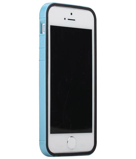 Rock Apple Iphone 5 5s Sgs Bumper Series Back Case Cover Blue Buy