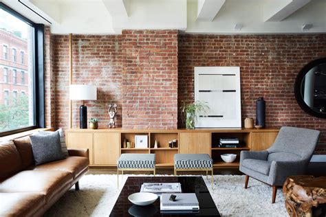 Discover The Brick Accent Wall Done Two Ways Two Rooms Take On The