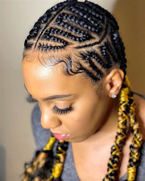 2019 Braided Cornrows Unique Hairstyles Ideas You Should Try Hi