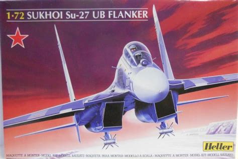 Sukhoi Su 27 Ub Flanker Heller 172 Rjm 1028 Charlies Plastic Models