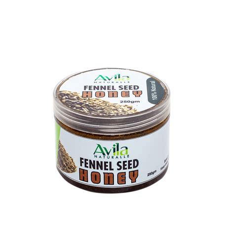 Fennel Seed Honey 250g Avila Naturalle Skincare