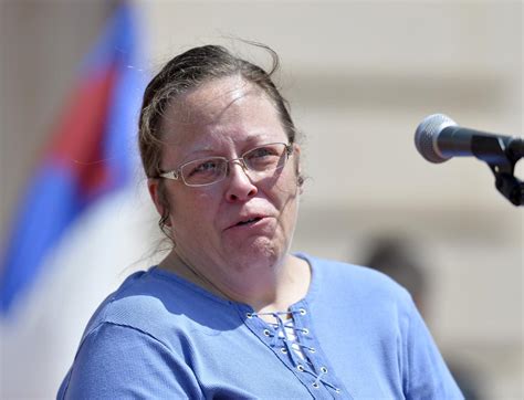 The Defiant Kim Davis The Kentucky Clerk Who Refuses To Issue Gay