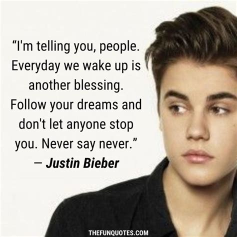 Best Of Justin Bieber Quotes With Images Thefunquotes