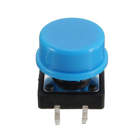 100pcs Tactile Push Button Switch Momentary Tact Caps