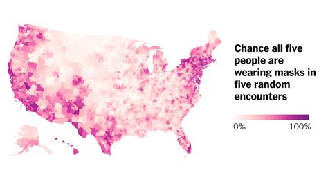 A Detailed Map Of Who Is Wearing Masks In The U S The New York Times