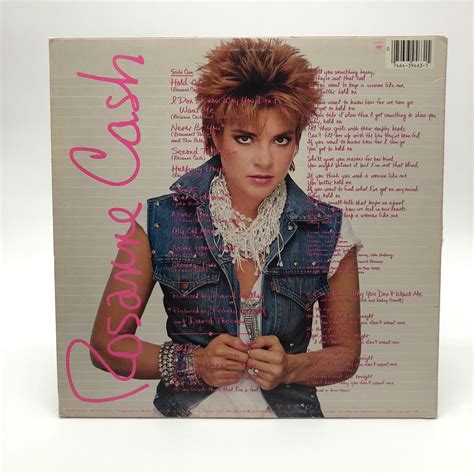 Rosanne Cash Rhythm And Romance 1985 Lp Columbia Records Promo Vinyl