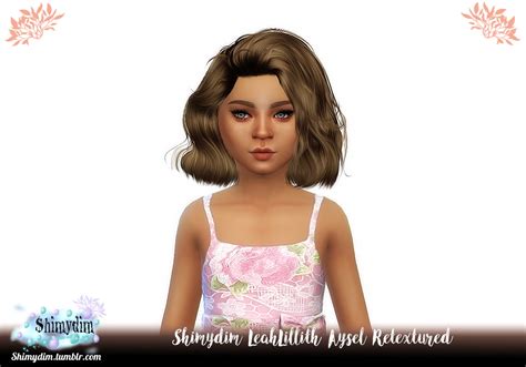 Leahlillith Aysel Hair Retexture Child At Shimydim Sims Sims 4 Updates