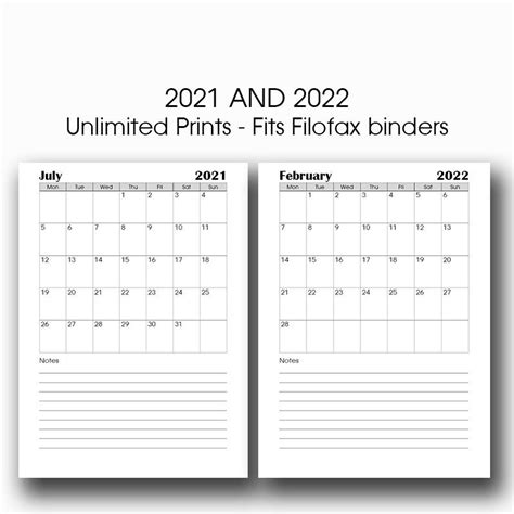 2022 Desk Calendar Printable 2022 A3 Wall Calendar Bundle Etsy