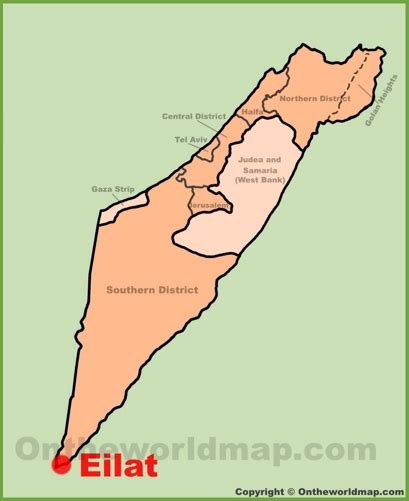 Eilat Maps Israel Maps Of Eilat