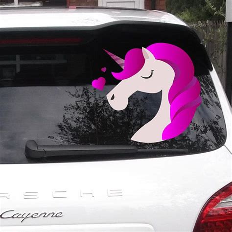 Pin On Unicorn Car Window Sticker