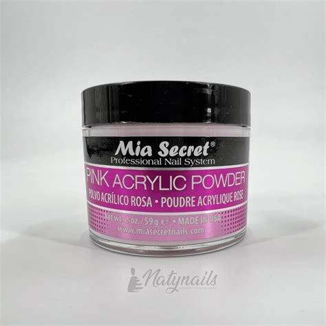 Acrylic Powder Pink 59gr Mia Secret Naty Nails