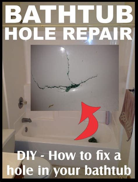 Clean mildew stains sooner rather than later. How To Fix A Hole In The Bathtub DIY | RemoveandReplace.com