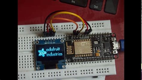 Interfacing Oled Display With Nodemcu Esp8266 Arduino Display Images