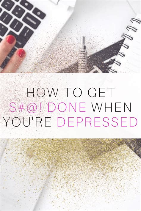 What To Do When Youre Depressed And Have No Motivation To