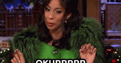 How cardi b ruled the internet in 2018, from viral memes to priceless gifs. Cardi B Explained What "Okurrr" Means So Now You Can Go ...