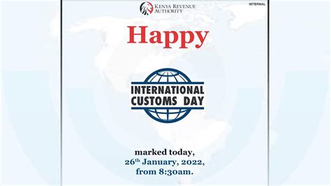 International Customs Day KRA YouTube