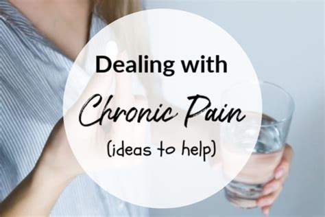 Dealing With Chronic Pain Simplestepsforlivinglife
