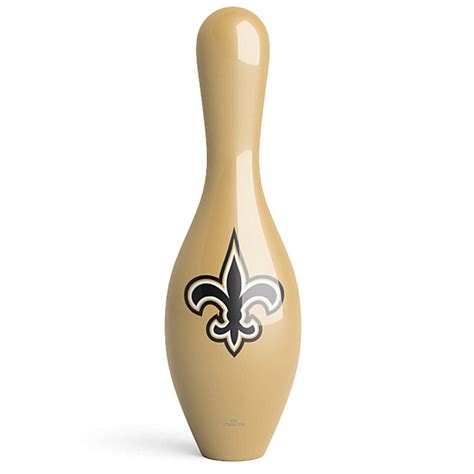 2016 New Orleans Saints Bowling Pin