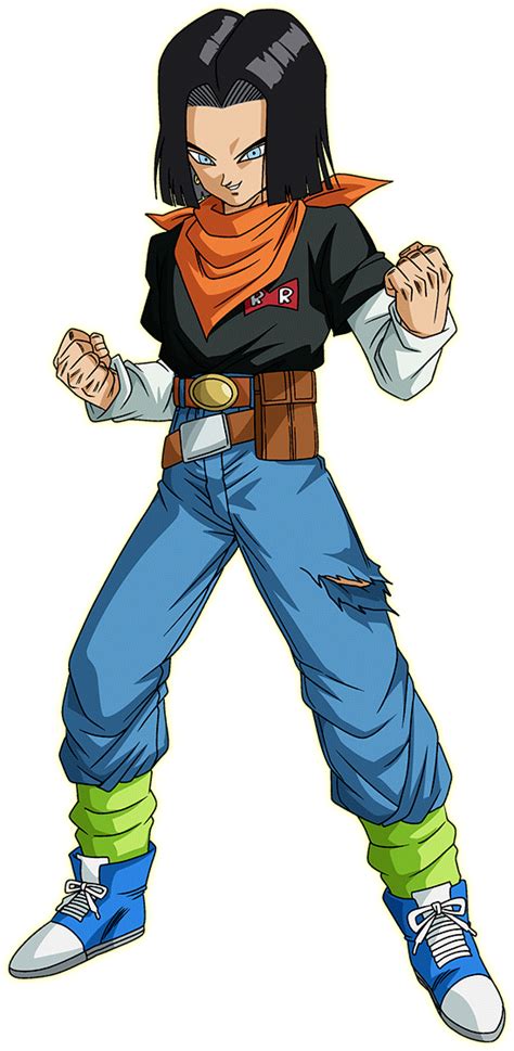 Android 17 Render Xkeeperz By Maxiuchiha22 On Deviantart Personajes