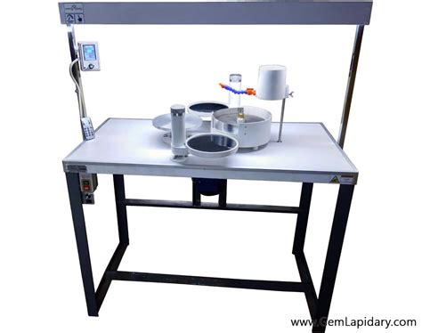 Gem Faceting Machine Dual Use Dual Lap Table Design Digital
