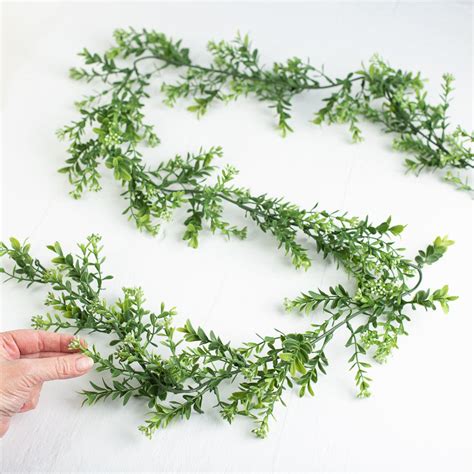 Artificial Boxwood Garland Artificial Greenery Floral Supplies