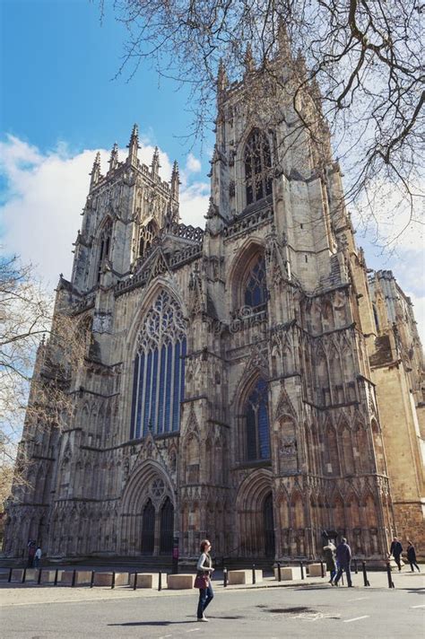 York Minster The Historic Cathedral Built In Gothic Architectural