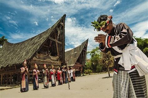 The Ritual Dance Of Batak Tor Tor Sumatra Lake Toba Lake Toba