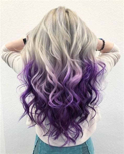 experience the magic of 23 breathtaking purple ombre hair color ideas that will transport you to