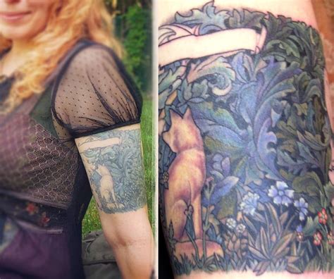 William Morris Tattoo Forest Tapestry Tattoos Morris