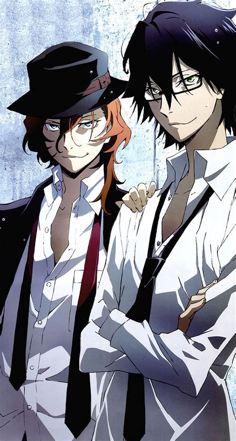 Bungou Stray Dogs Chuya Nakahara Ranpo Edogawa Bungou Stray Dogs