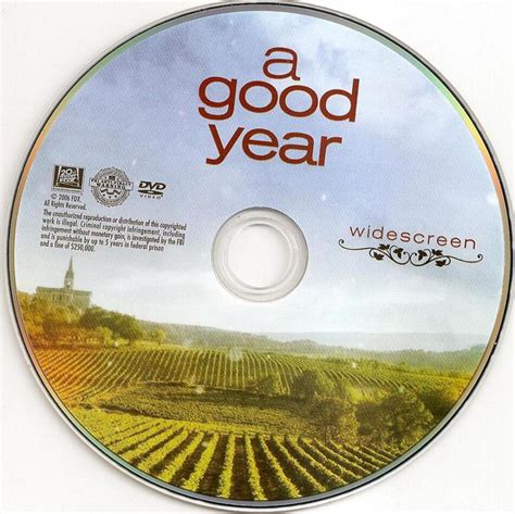 A Good Year 2006 Ws R1 Movie Dvd Cd Label Dvd Cover Front Cover
