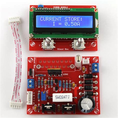 Simply shutting from the power is unappealing enough. Adjustable DC Regulated Power Supply DIY Kit LCD Display ...