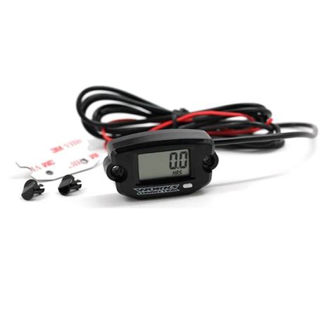 Works Connection Hour Meter With Resettable Timer Bto Sports
