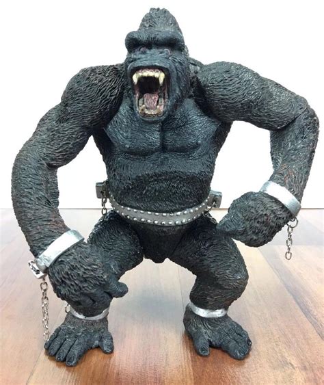 Mcfarlane Toys 1933 King Kong Loose Figure In Chains Movie Maniacs 2000