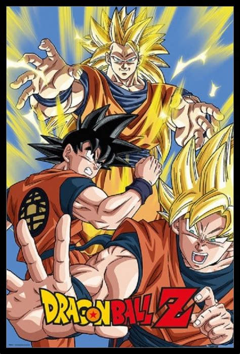 Dragon Ball Z Goku Poster Poster Print