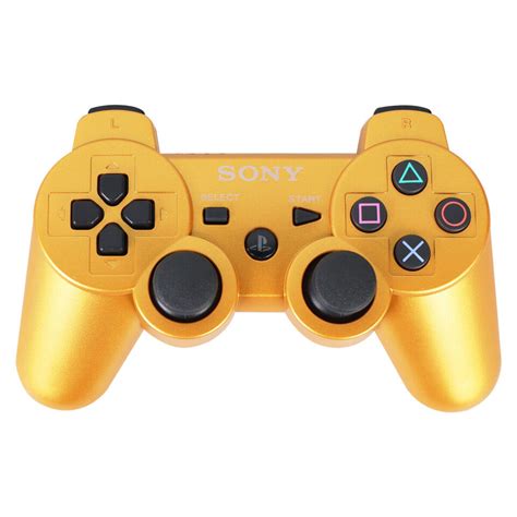 Dualshock 3 Wireless Controller For Sony Playstation 3 Gold Ebay