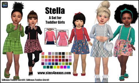 Stella Original Content Sims 4 Nexus In 2021 Toddler Girl