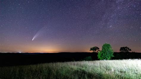 Picture Of The Neowise Comet Last Night In The Pa Wilds Rpics