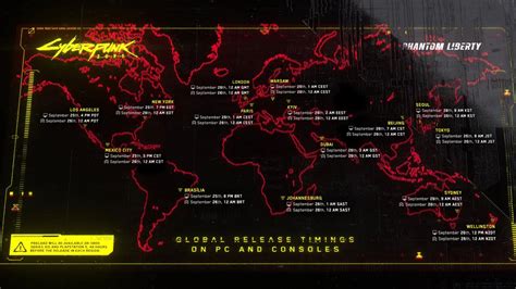 Cyberpunk 2077 Phantom Liberty Release Date And Time
