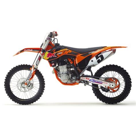 4499 New Ray Toys Ktm 450sk F Red Bull Dirt Bike Toy 1039004