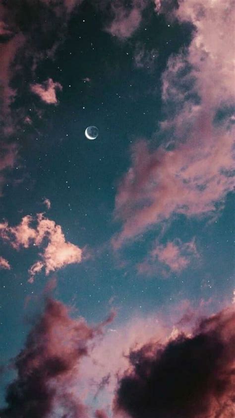 1920x1080px 1080p Free Download Crescent Night Moon Crescent Pink
