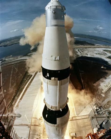 Apollo 11 Saturn V Rocket Launch Neil Armstrong Buzz Aldrin Moonshot