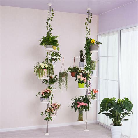 Favorite Tension Rod To Hang Plants Watering Hanging Indoors