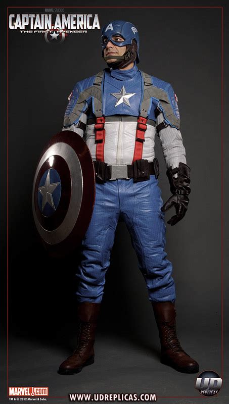 Captain America The First Avenger Motorcycle Suit