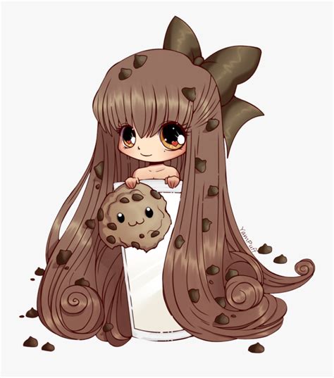 Girl Chocolate Milk Kawaii Manga Freetoedit Cute