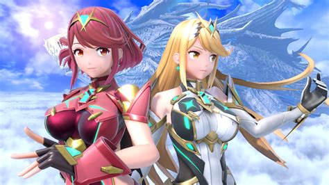 Take Another Look At Pyra And Mythra In Smash Bros Ultimate With A New